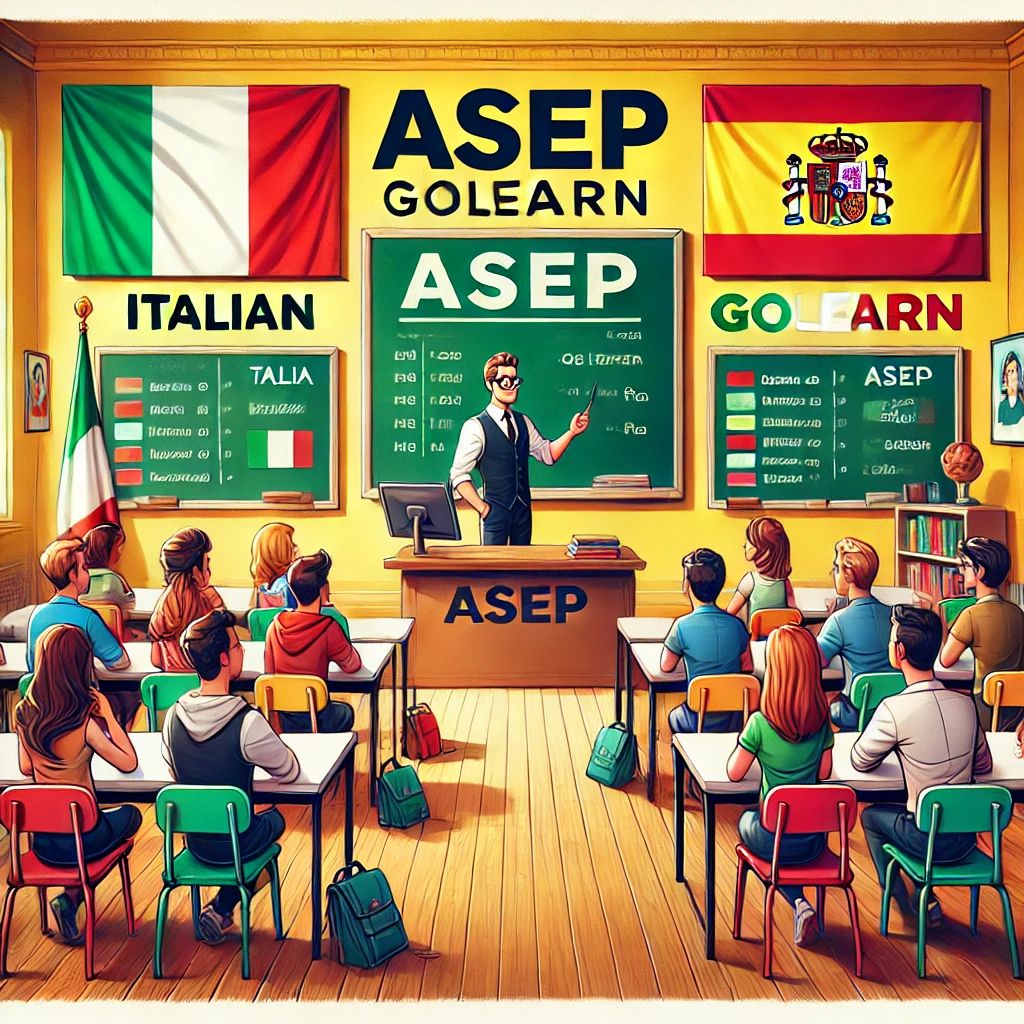 golearn ASEP italika ispanika