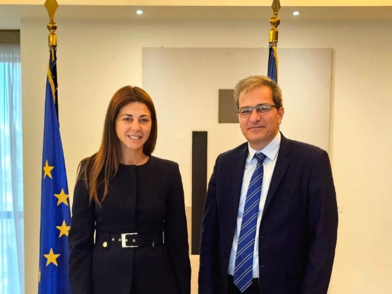 Τα μεγάλα αναπτυξιακά έργα 2025-2030 του Πανεπιστημίου Δυτικής Μακεδονίας στο επίκεντρο της συνάντησης του Πρύτανη του ΠΔΜ με την Υπουργό Παιδείας Σοφία Ζαχαράκη