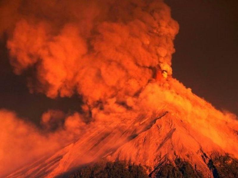 έκρηξη ηφαιστείου στη Γουατεμάλα