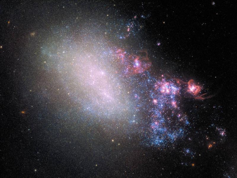 Hubble: Εντοπίστηκε γαλαξίας που ανοιγοκλείνει το διακόπτη γέννησης άστρων