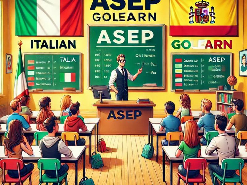 golearn ASEP italika ispanika