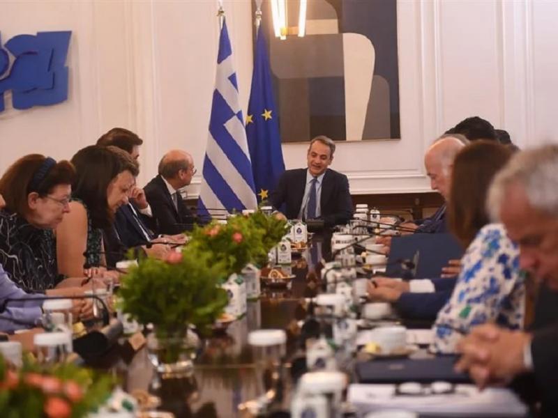 Μητσοτάκης στο Υπουργικό Συμβούλιο