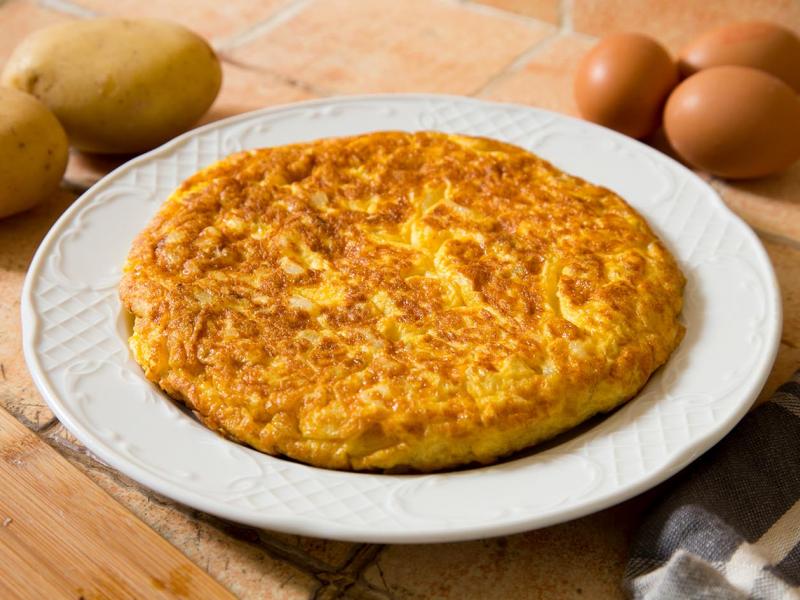 Ισπανική ομελέτα με πατάτες